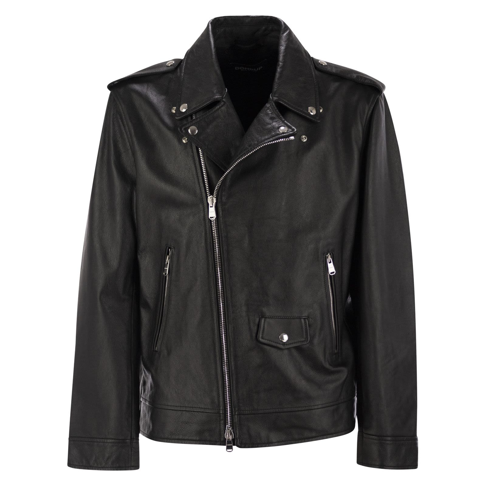 [Dondup] Leather Jacket SS25 UJ942PL0404UXXXDU 999