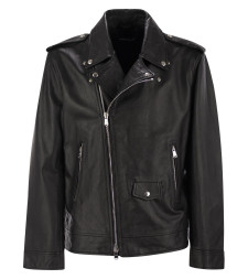 [Dondup] Leather Jacket SS25 UJ942PL0404UXXXDU 999