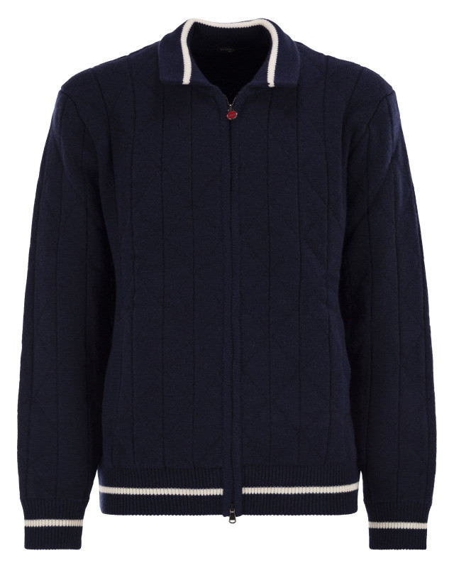[Kiton] Bomber Jacket FW25 UMK075502001