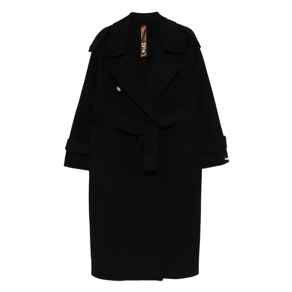 [Glox] Coat FW25 JJ209  BLACK
