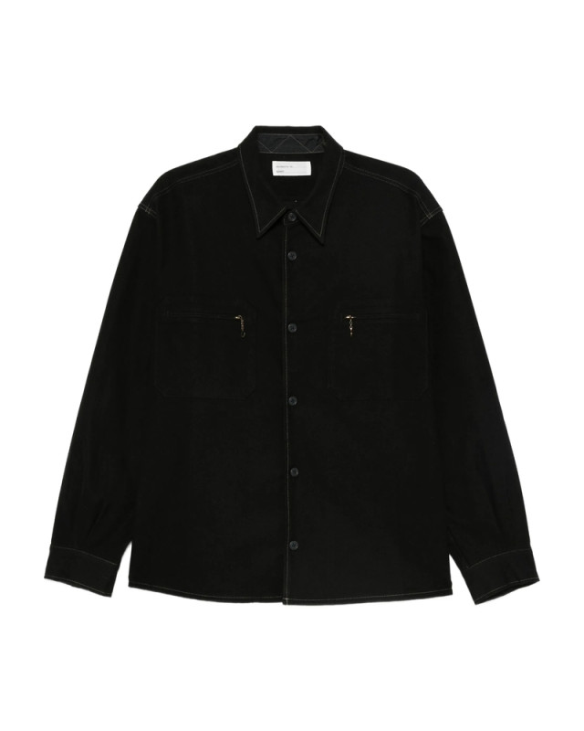 [Chimala] Shirts Long Sleeve FW25 CS40-S15  BLACK