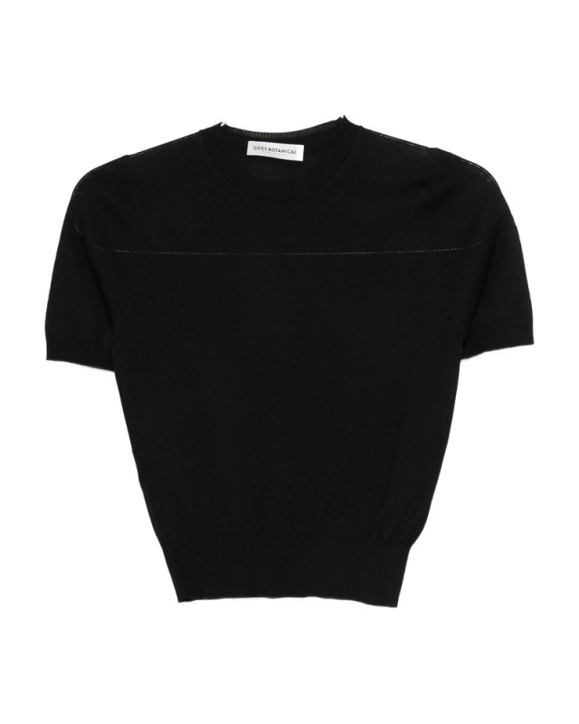 [GOES BOTANICAL] T-shirts Short Sleeve FW25 D230  NERO