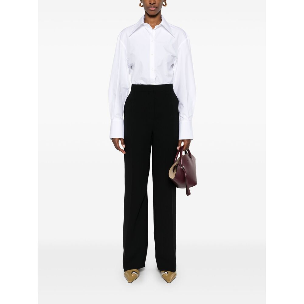 [Mark Kenly Domino Tan] Trousers SS25 25-1-013-3800 PETRA BLACK