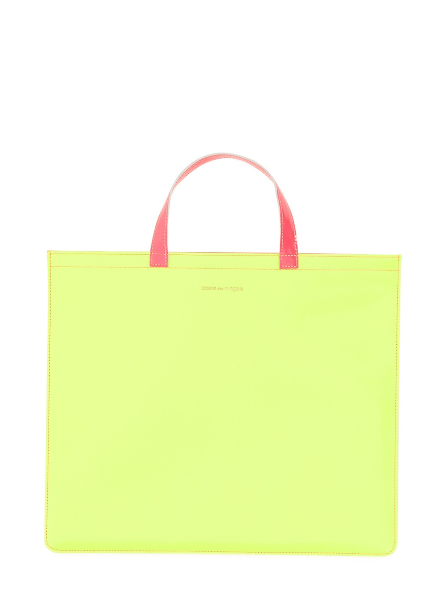 [COMME DES GARCONS WALLET] Tote bag FW23 SA9000SF_ORANGE/YELLOW
