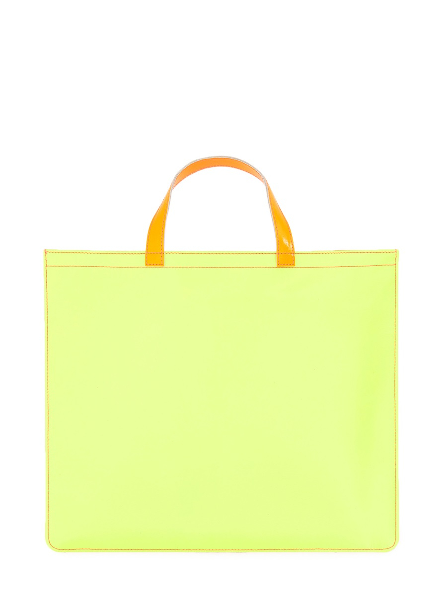[COMME DES GARCONS WALLET] Tote bag FW23 SA9000SF_PINK/YELLOW