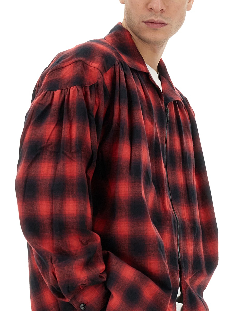 [AiE] Shirts Long Sleeve FW23 NS947_B-BLACK/RED