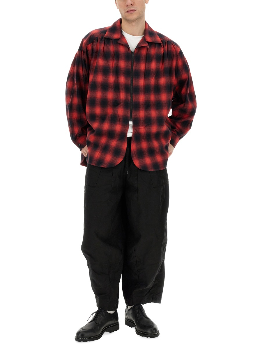 [AiE] Shirts Long Sleeve FW23 NS947_B-BLACK/RED