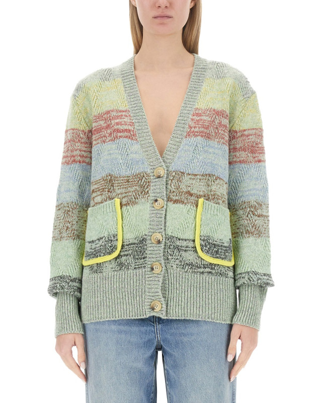 [Cormio] Cardigan FW23 RENATO_GREEN