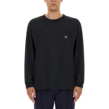[Needles] T-shirts Long Sleeve FW23 NS272_C-BLACK