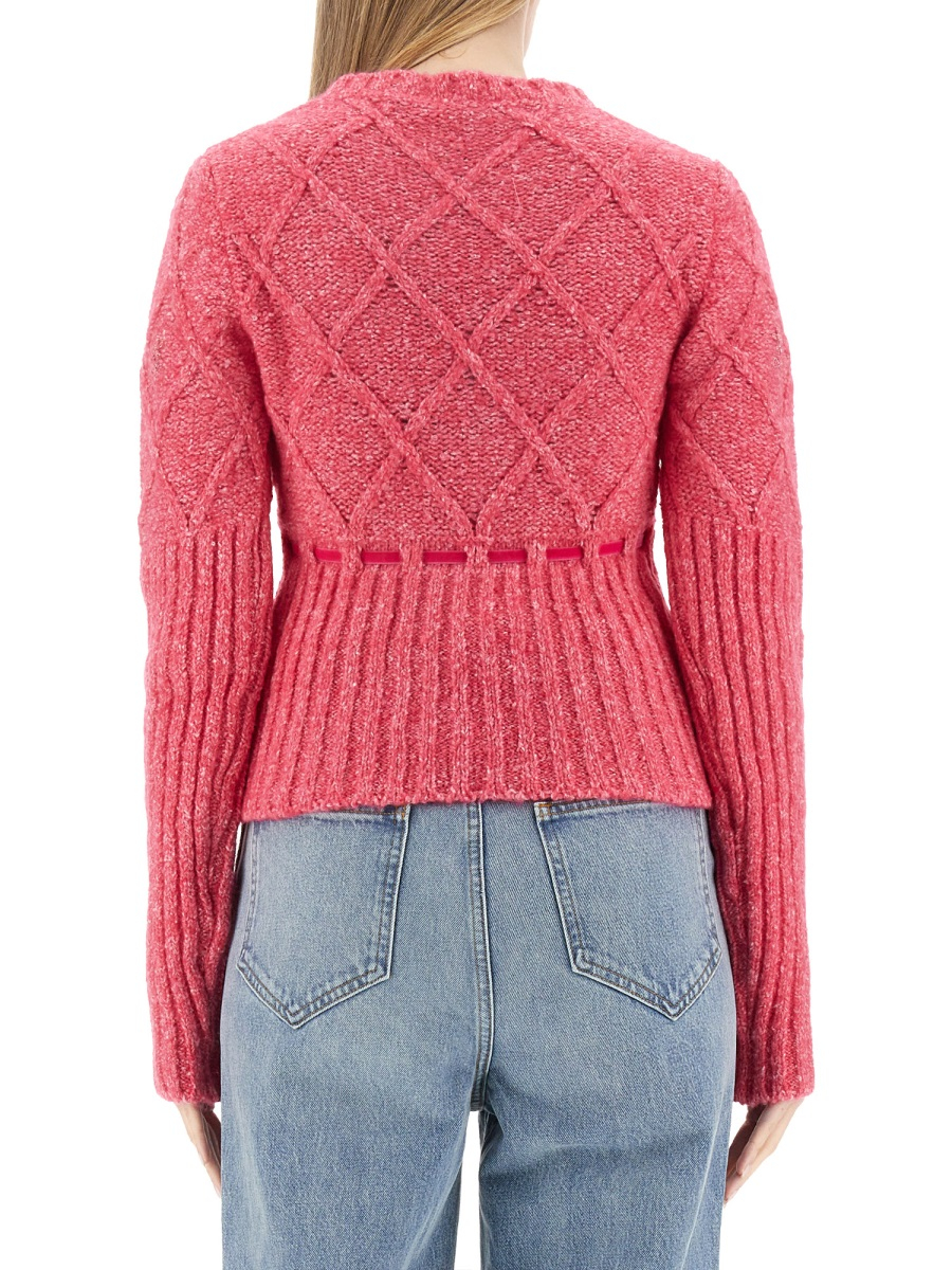 [Cormio] Sweatshirt FW23 OMA5_FUXIA
