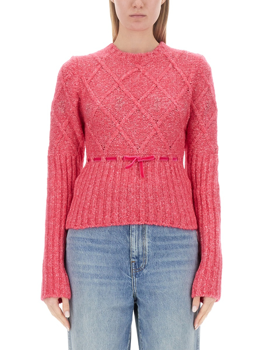 [Cormio] Sweatshirt FW23 OMA5_FUXIA