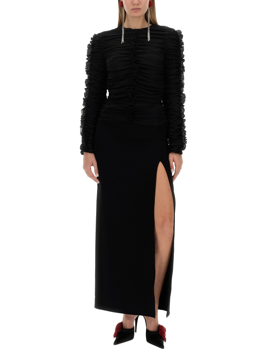 [MAGDA BUTRYM] T-shirts Long Sleeve FW23 199923_BLACK