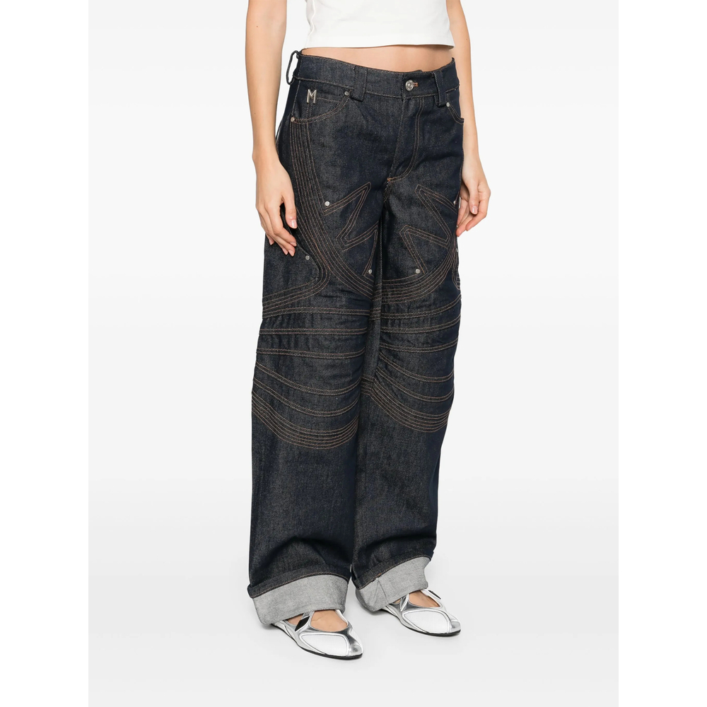 [Markgong] Jeans SS25 25SS076PT806  NAVY