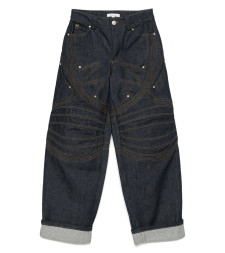 [Markgong] Jeans SS25 25SS076PT806  NAVY