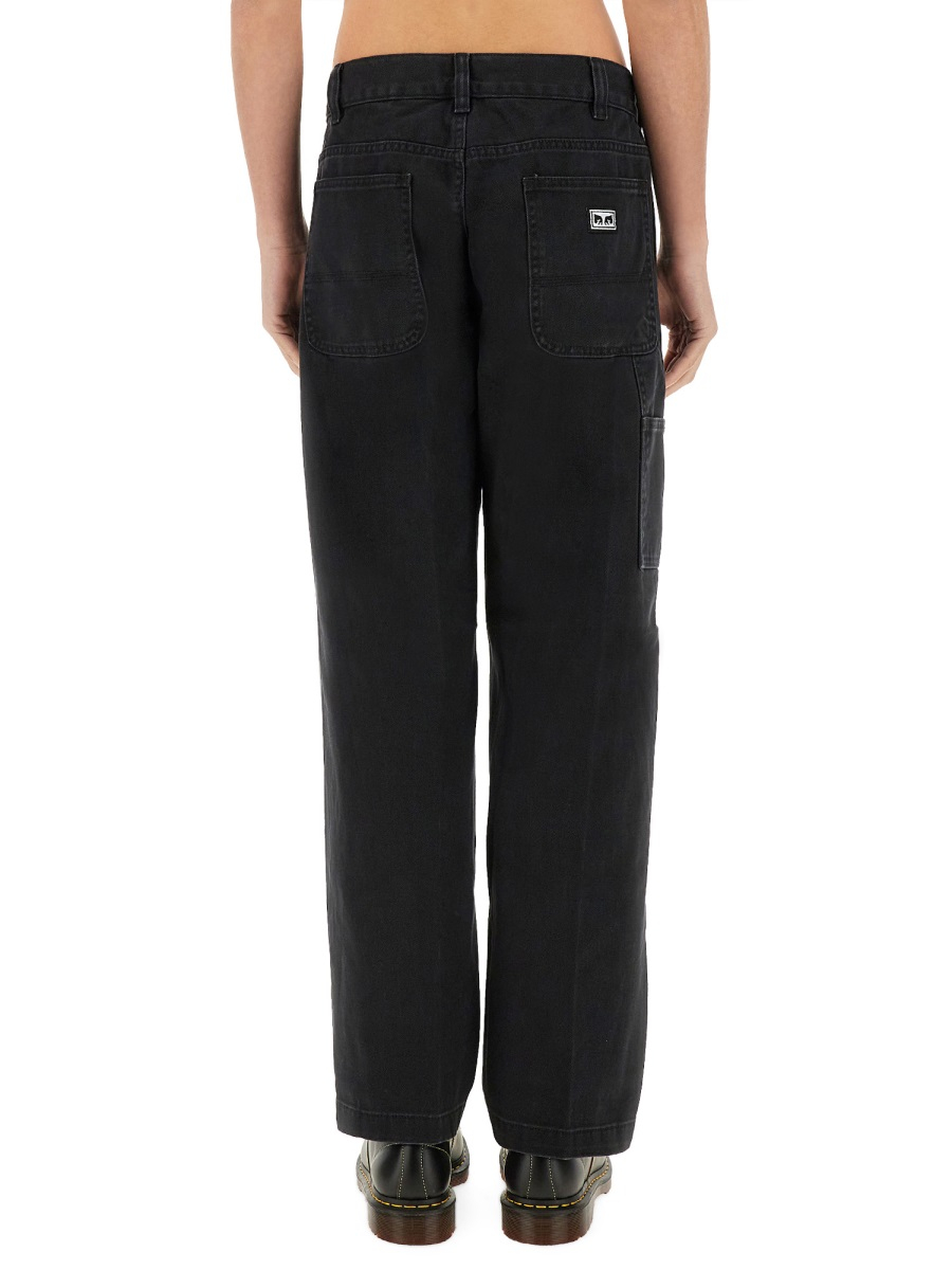 [OBEY] Jeans SS25 142010078_BLACKFADEDWASH