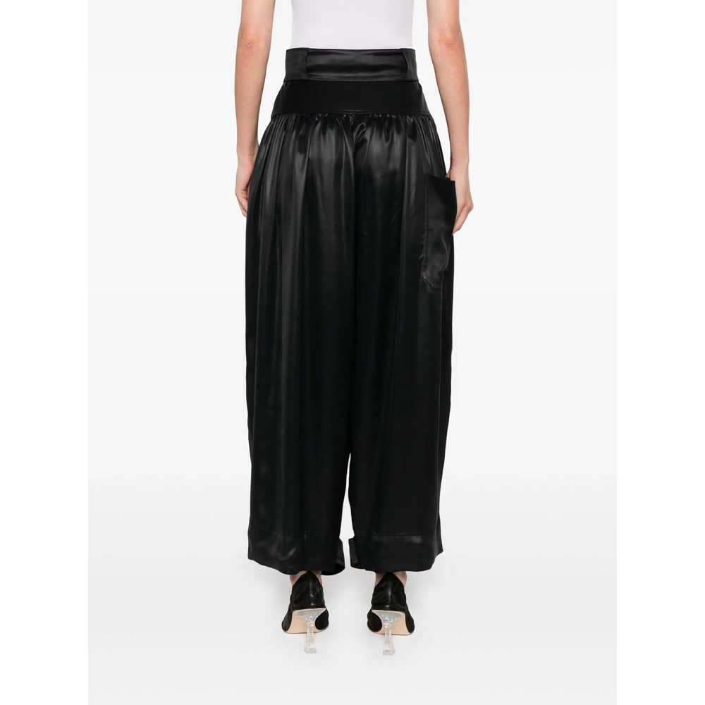 [Niccolò Pasqualetti] Trousers SS25 P006A MONTAGE BLACK