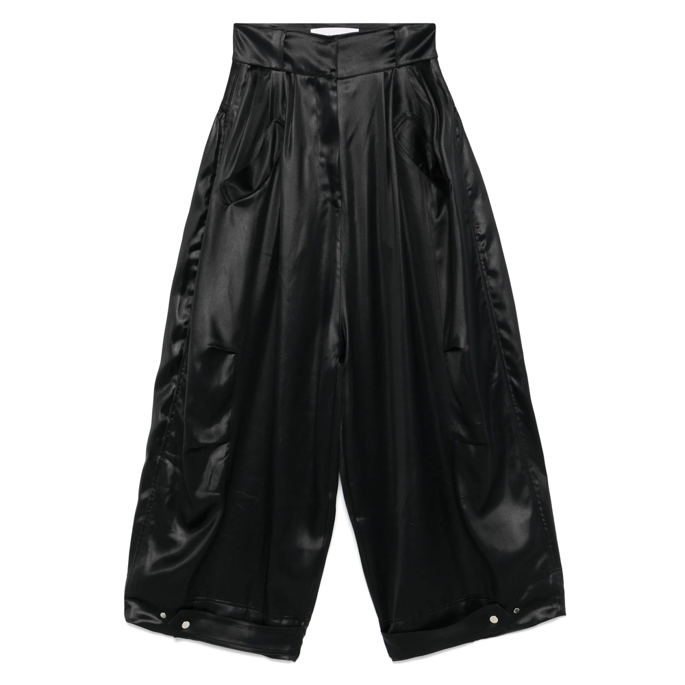 [Niccolò Pasqualetti] Trousers SS25 P006A MONTAGE BLACK