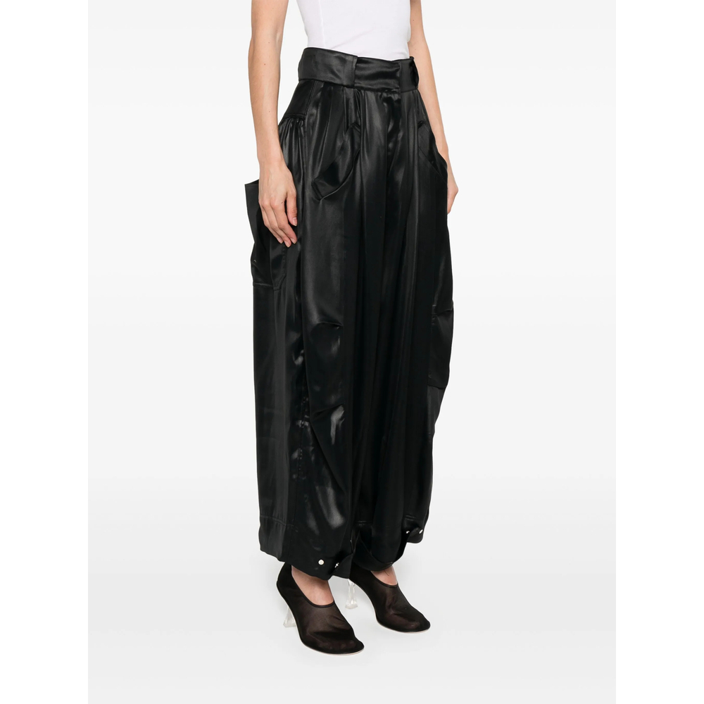 [Niccolò Pasqualetti] Trousers SS25 P006A MONTAGE BLACK