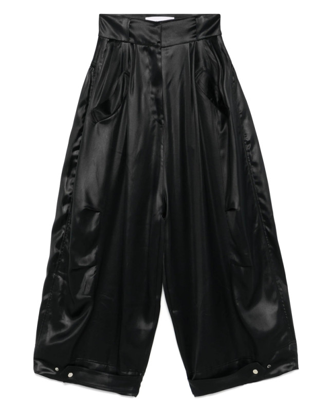 [Niccolò Pasqualetti] Trousers SS25 P006A MONTAGE BLACK