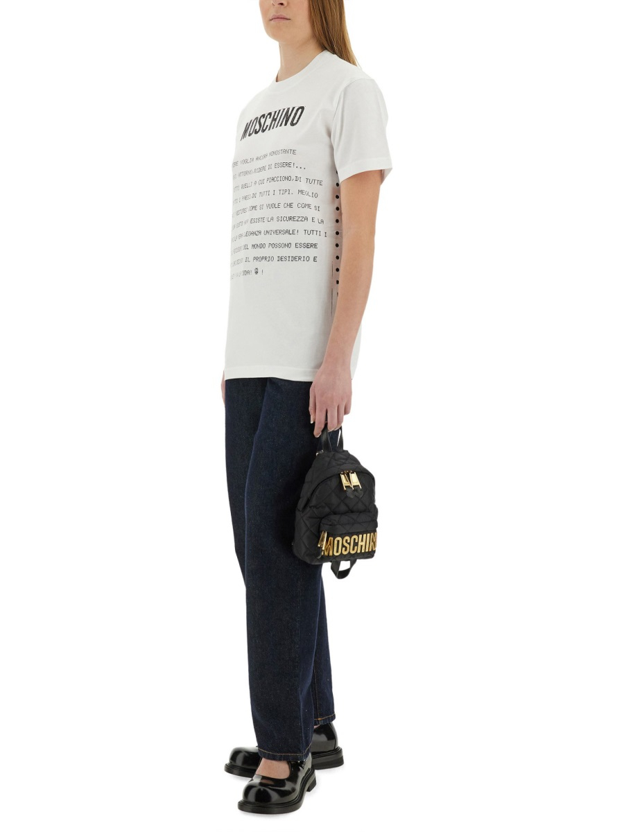 [Moschino] T-shirts Short Sleeve SS25 07010541_1001