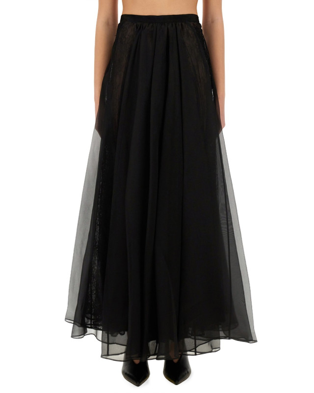 [Nina Ricci] Midi skirt SS25 25PCJU020SE0789_U9000