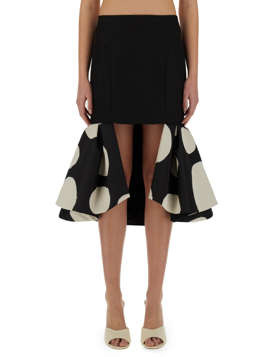 [Nina Ricci] Midi skirt SS25 25PCJU018PL0475_I9071