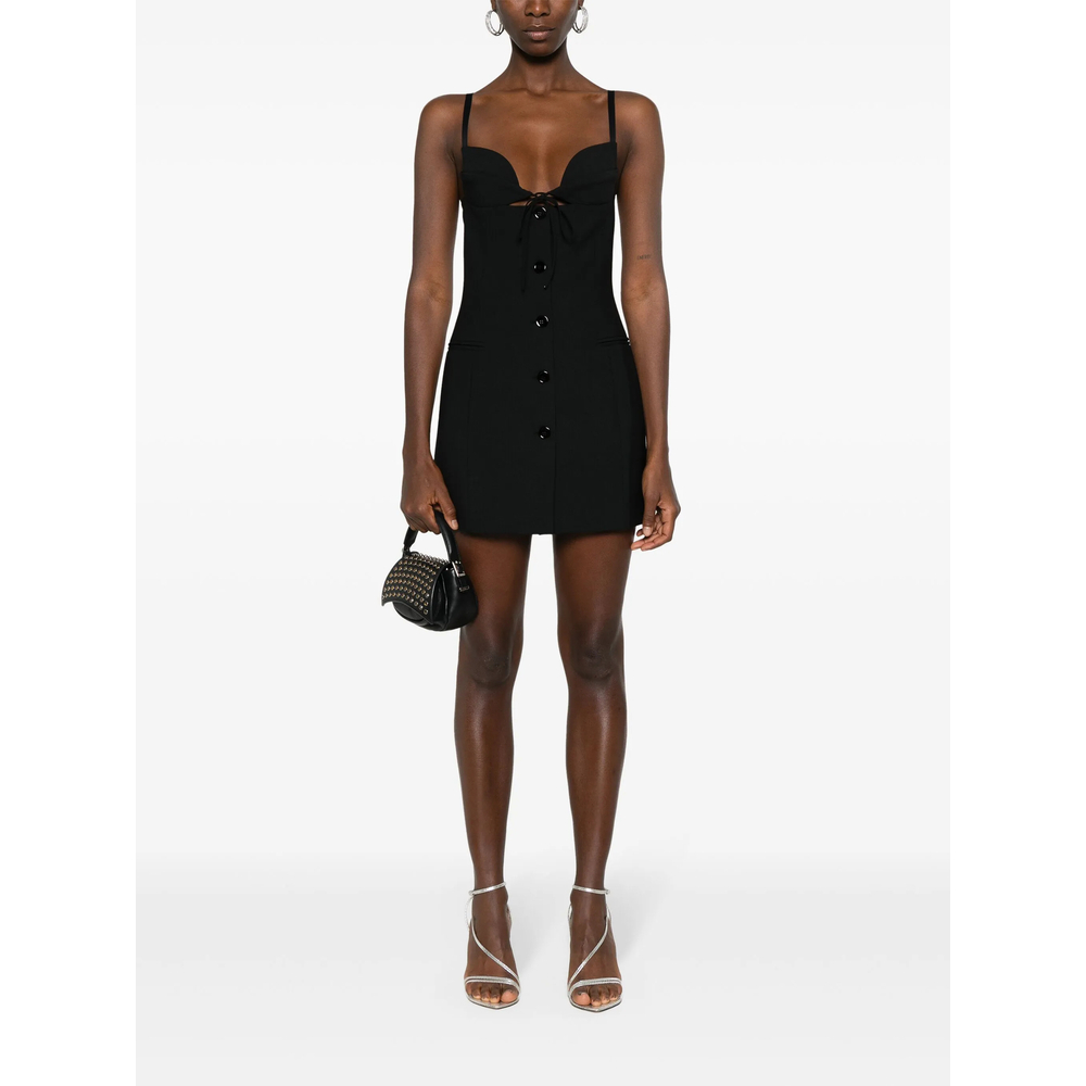 [Nensi Dojaka] Sleeveless dress SS24 SS24DR186  BLACK