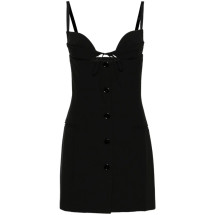 [Nensi Dojaka] Sleeveless dress SS24 SS24DR186  BLACK