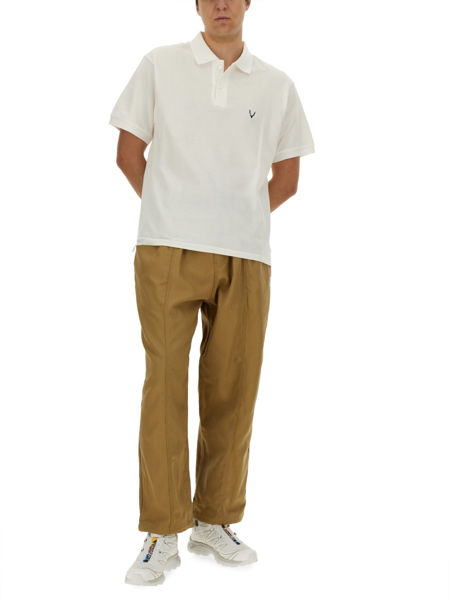 [South2 West8] Shirts Short Sleeve SS24 OT614_A-WHITE