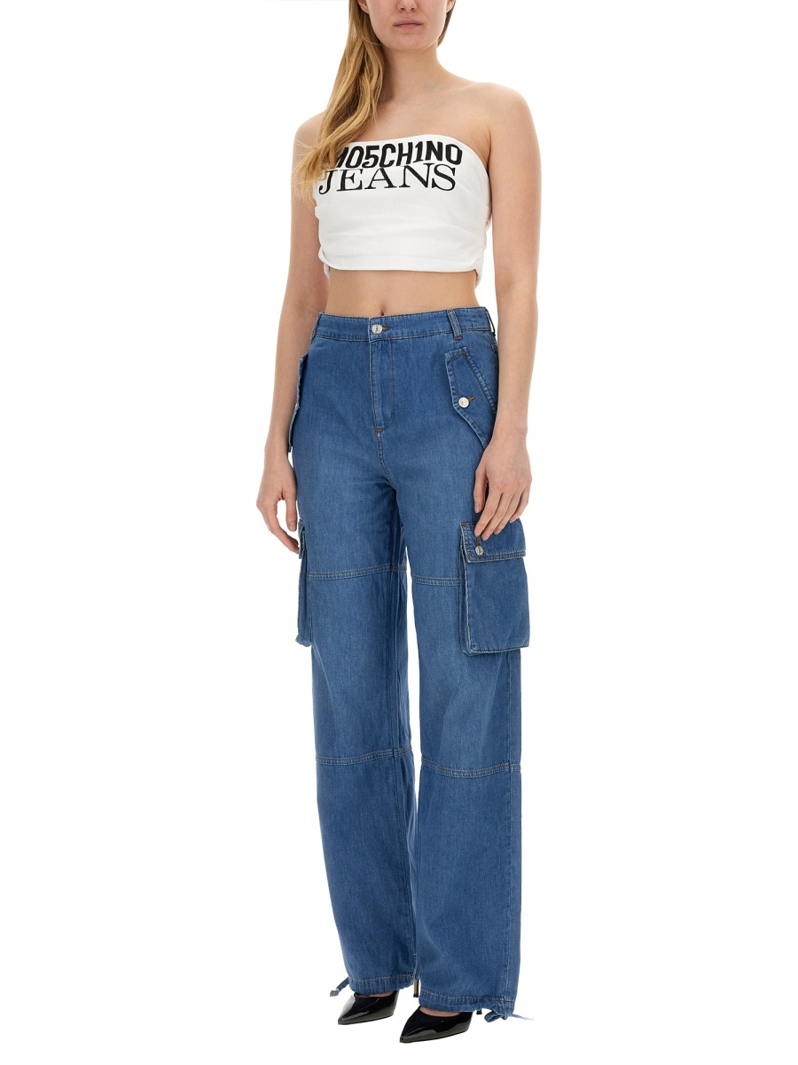 [Moschino Jeans] Jeans SS24 03043740_1295