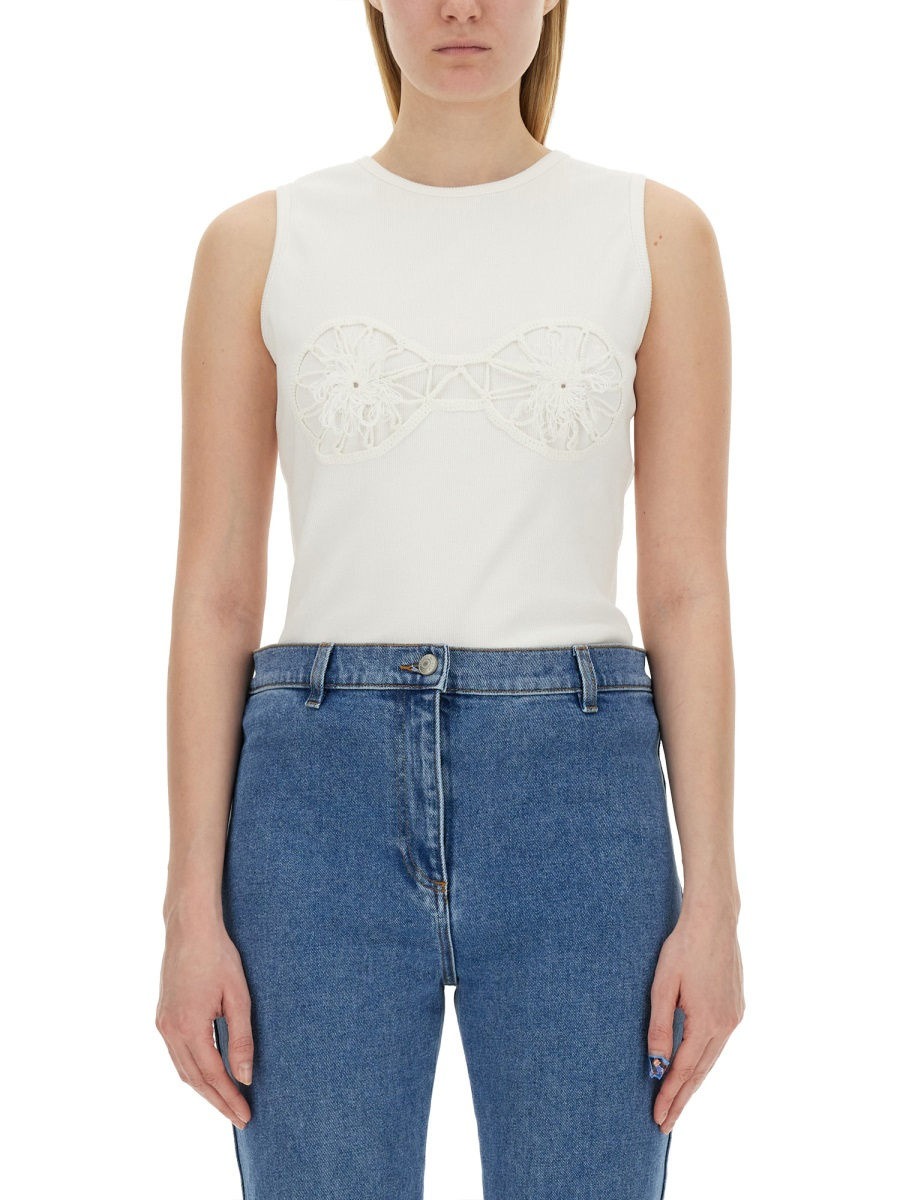 [MAGDA BUTRYM] T-shirts Sleeveless SS24 145524_WHITE