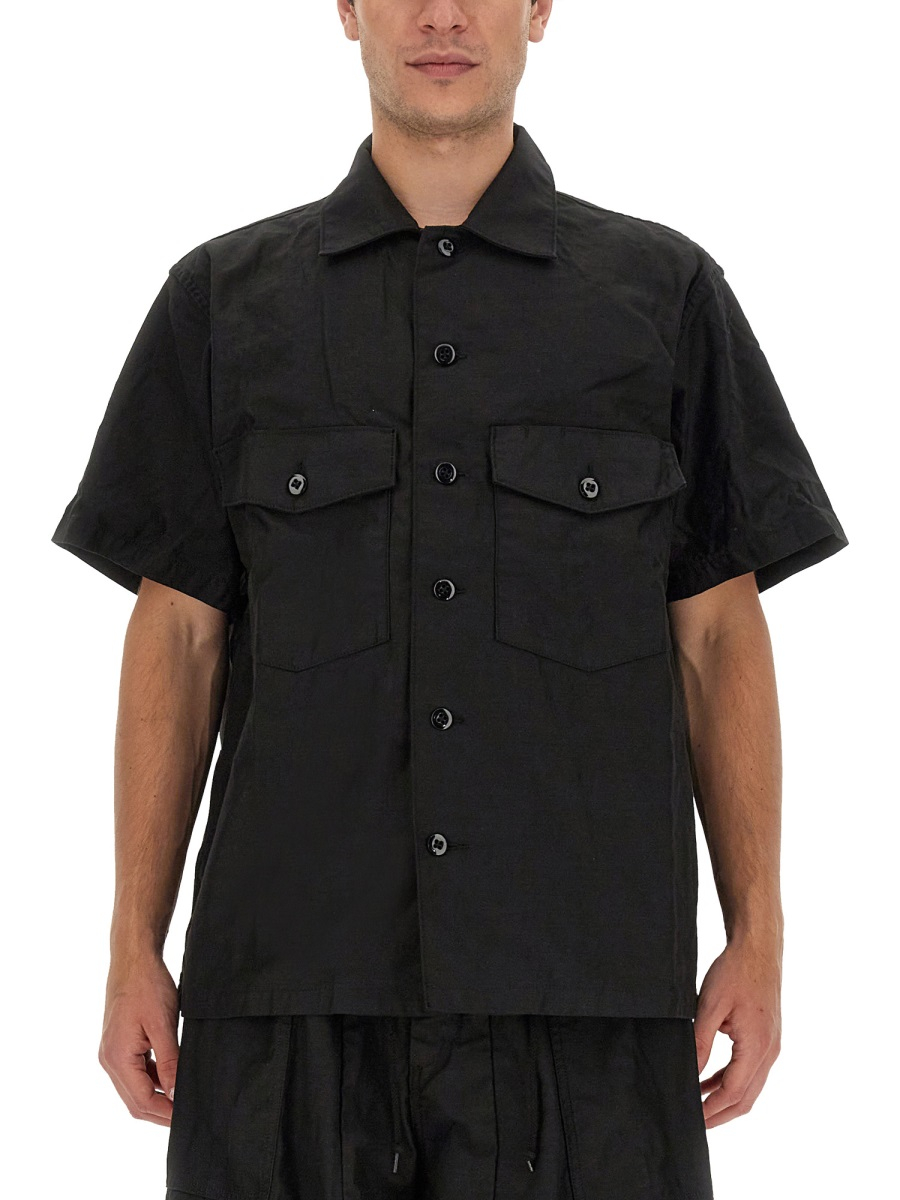 [Needles] Shirts Short Sleeve SS23 MR232_B-BLACK