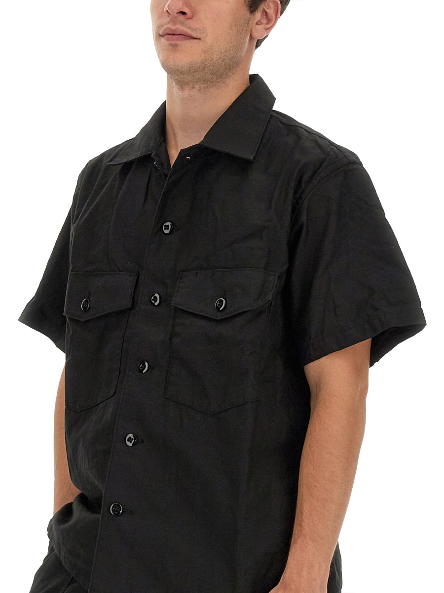 [Needles] Shirts Short Sleeve SS23 MR232_B-BLACK