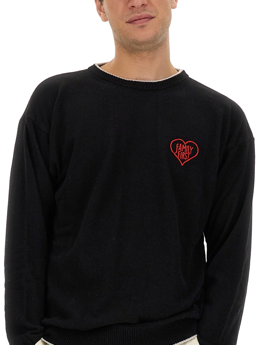 [FAMILY FIRST] Knitwear FW23 SWF2302_BLACK