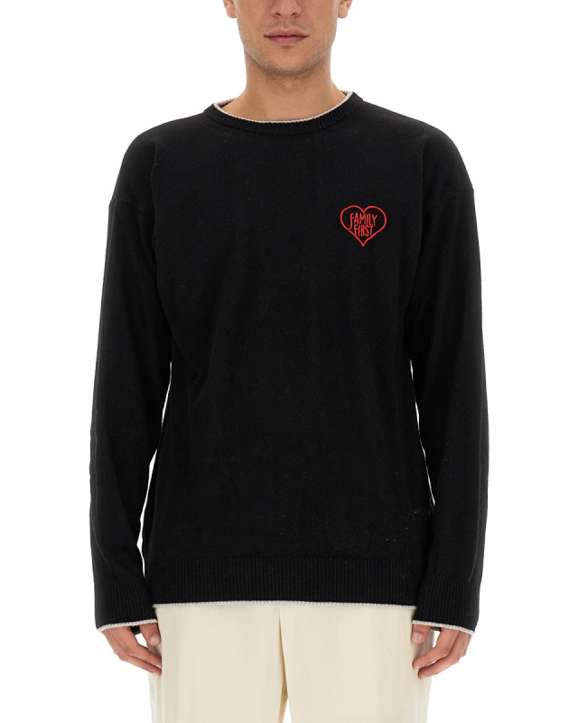 [FAMILY FIRST] Knitwear FW23 SWF2302_BLACK