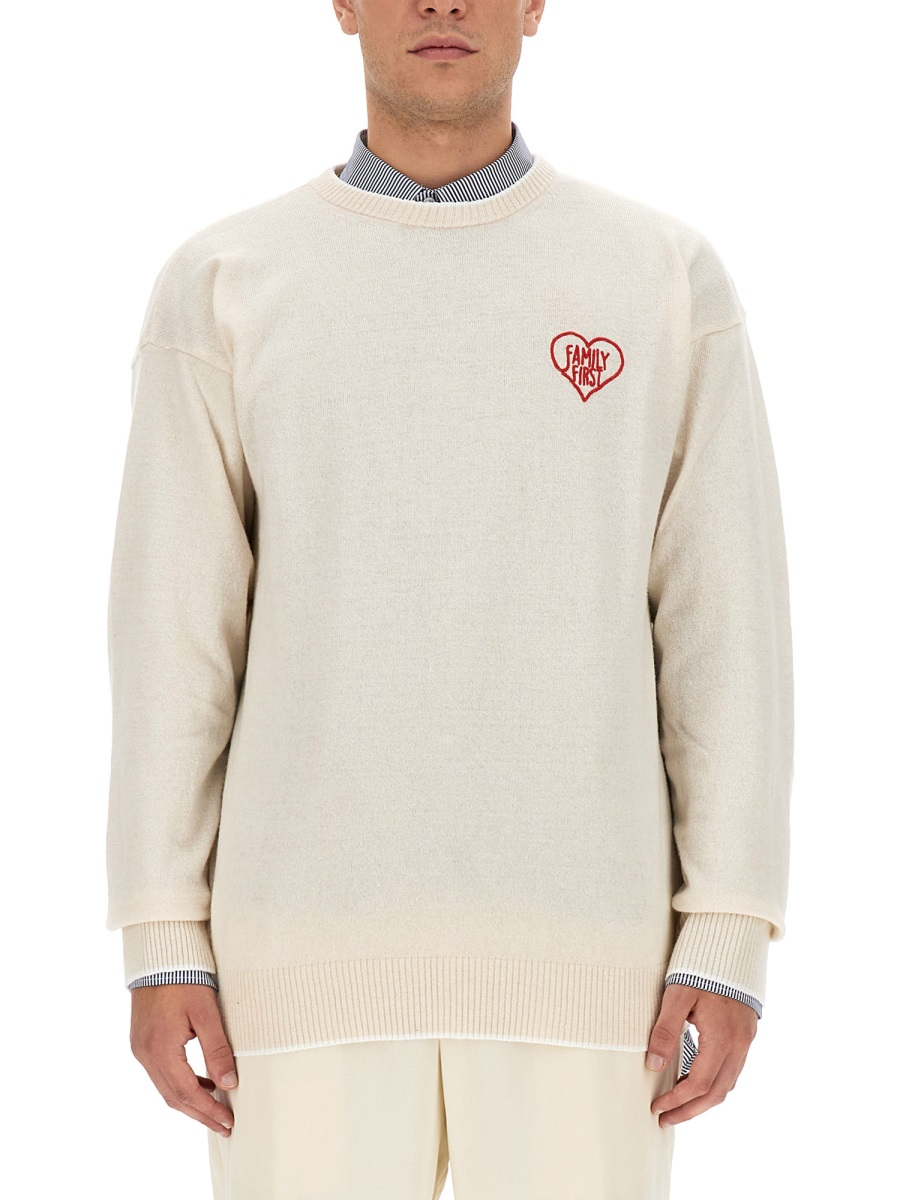 [FAMILY FIRST] Knitwear FW23 SWF2302_WHITE