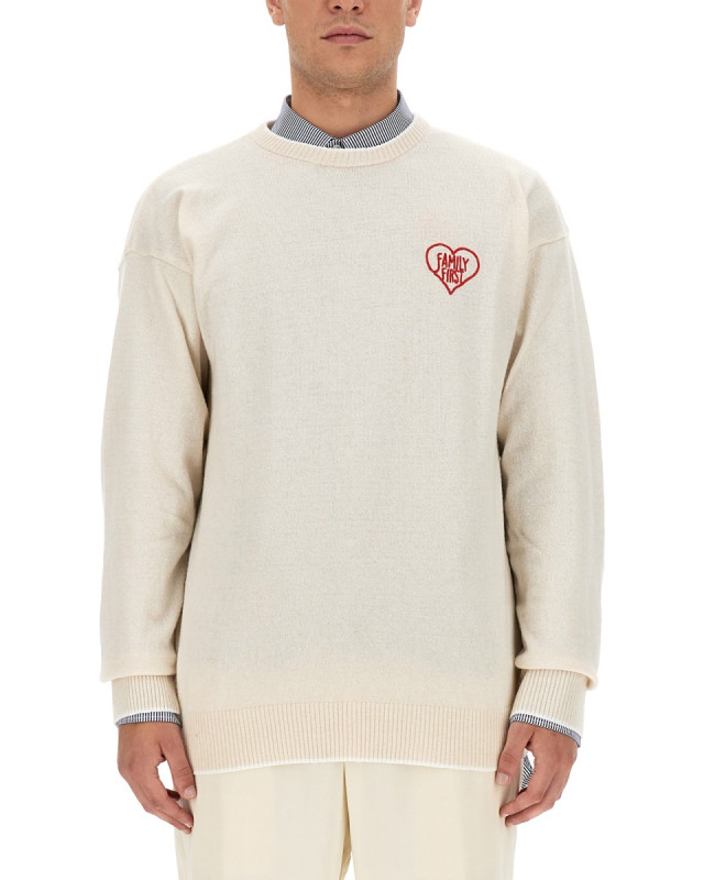 [FAMILY FIRST] Knitwear FW23 SWF2302_WHITE