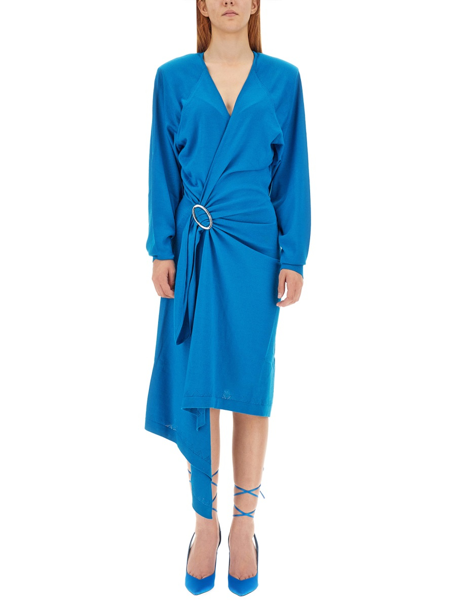 [The Attico] Long sleeve dress FW23 237WCM81_KWV001258