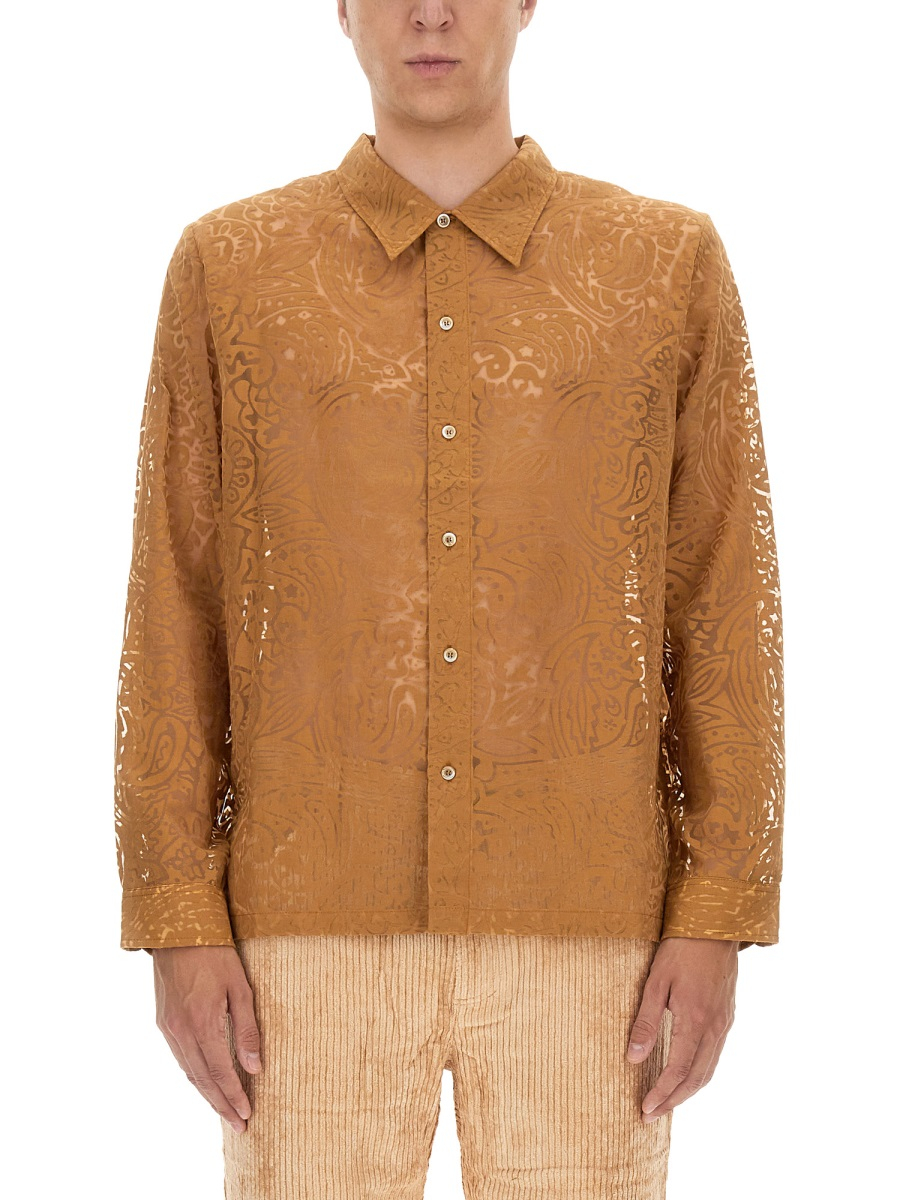 [Sefr] Shirts Long Sleeve SS23 PREFW23MAUITER_TERRACOTTA