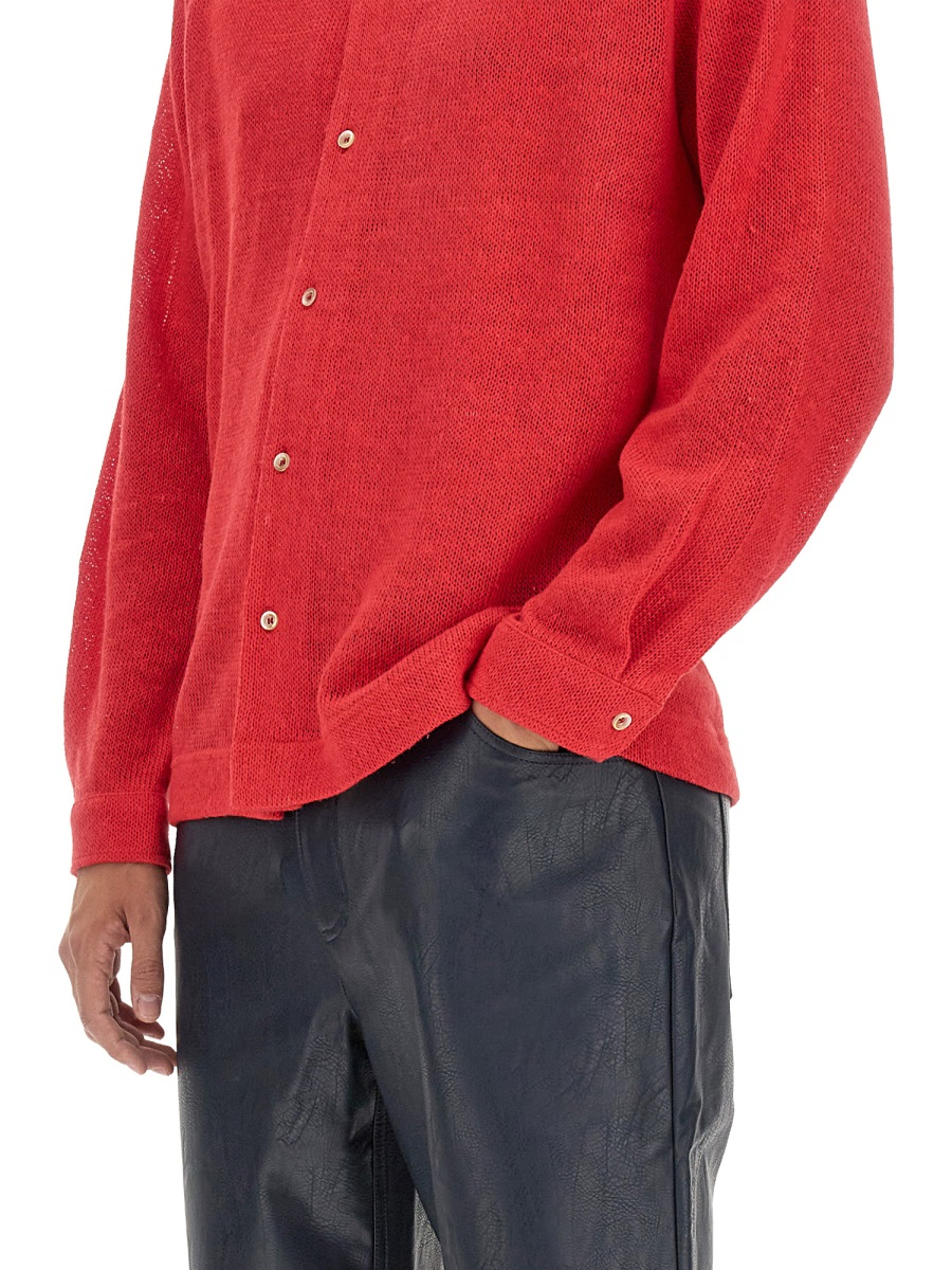 [Sefr] Shirts Long Sleeve SS23 PREFW23GARCIAR_REDLINEN