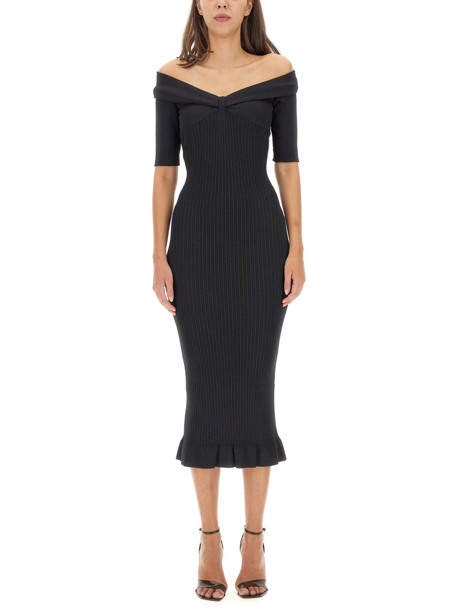 [PHILOSOPHY DI LORENZO SERAFINI] Short sleeve dress FW23 04905702_0555