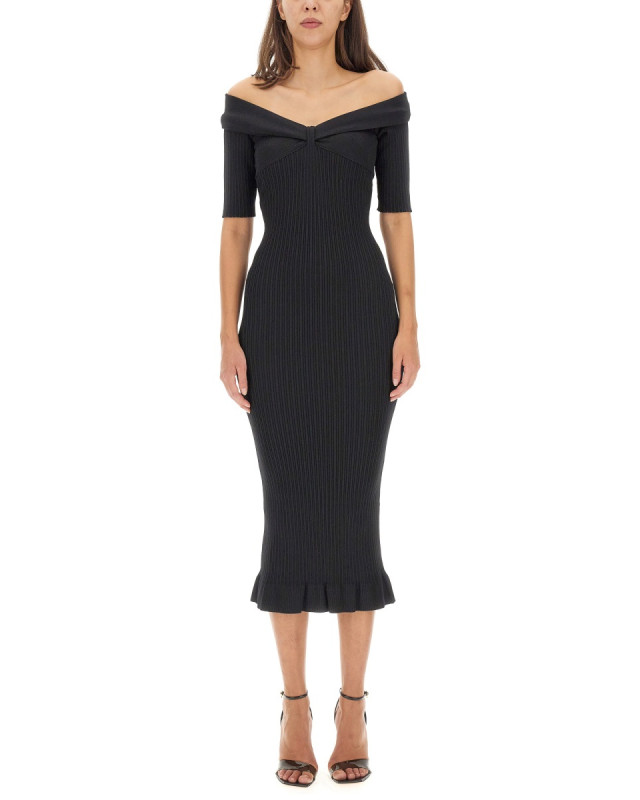 [PHILOSOPHY DI LORENZO SERAFINI] Short sleeve dress FW23 04905702_0555