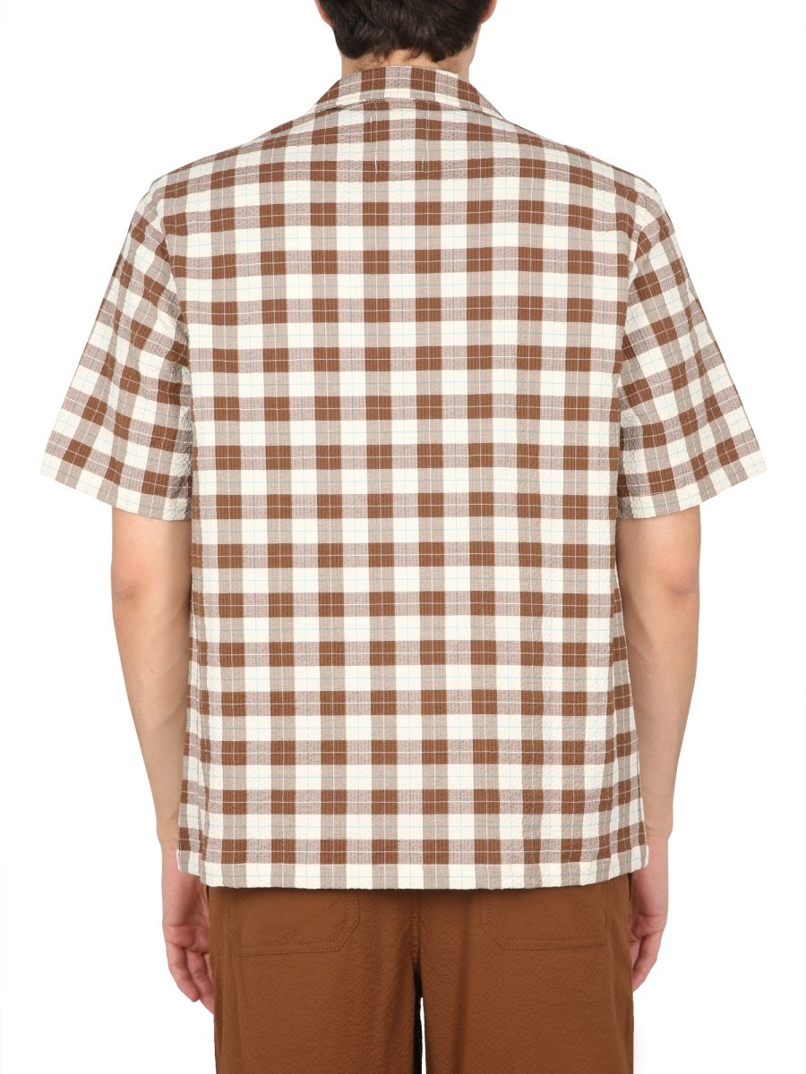 [Howlin] Shirts Short Sleeve SS23 COCKTAILDAMORE_BROWNCHECK