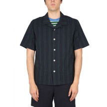 [Howlin] Shirts Short Sleeve SS23 COCKTAILDAMORE_NAVYSTRIPES