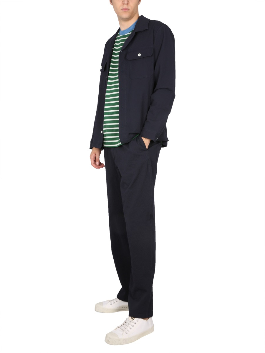 [Howlin] Shirts Long Sleeve SS23 MAGICWORKSHIRT_NAVY