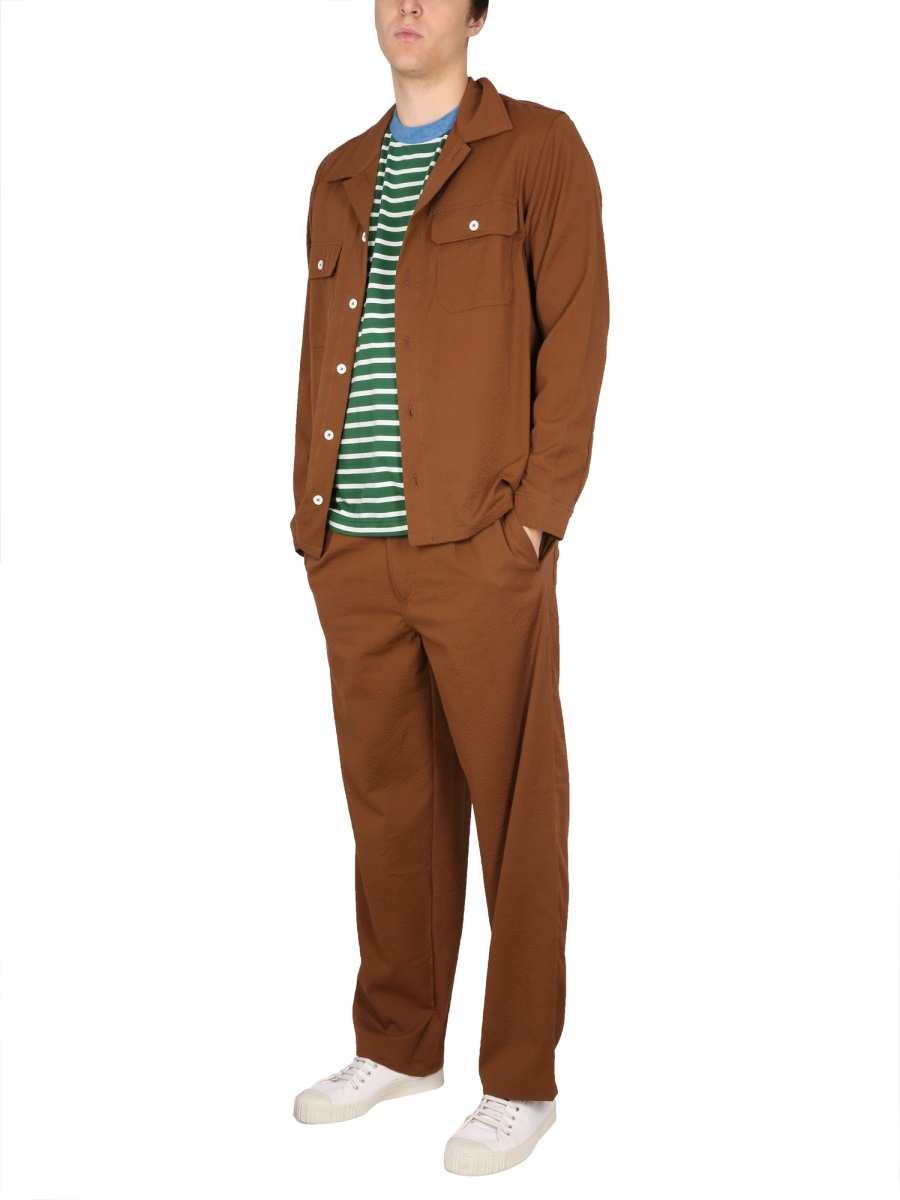 [Howlin] Shirts Long Sleeve SS23 MAGICWORKSHIRT_WALNUT