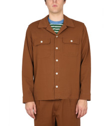[Howlin] Shirts Long Sleeve SS23 MAGICWORKSHIRT_WALNUT