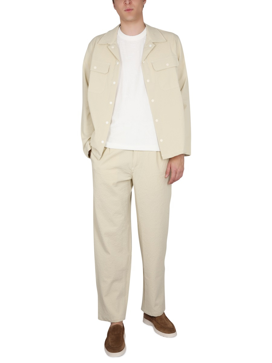 [Howlin] Shirts Long Sleeve SS23 MAGICWORKSHIRT_ECRU