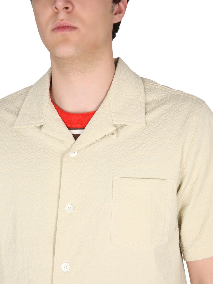 [Howlin] Shirts Short Sleeve SS23 COCKTAILSHIRT_ECRU