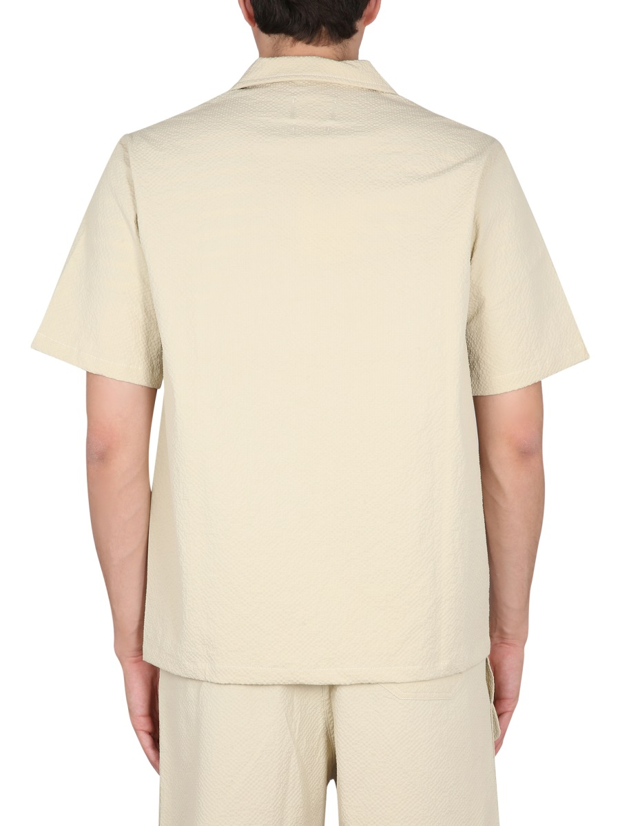 [Howlin] Shirts Short Sleeve SS23 COCKTAILSHIRT_ECRU